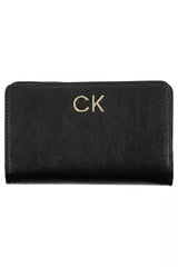 Sleek Black RFID-Secure Wallet for Her