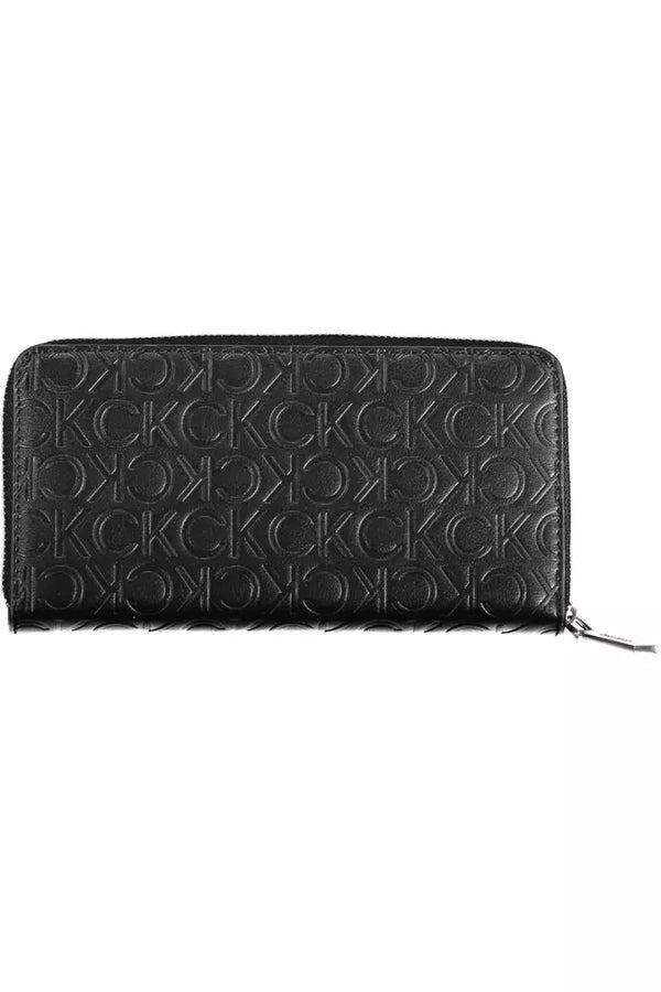 Black Polyethylene Women Wallet