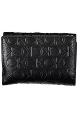 Black Polyethylene Women Wallet