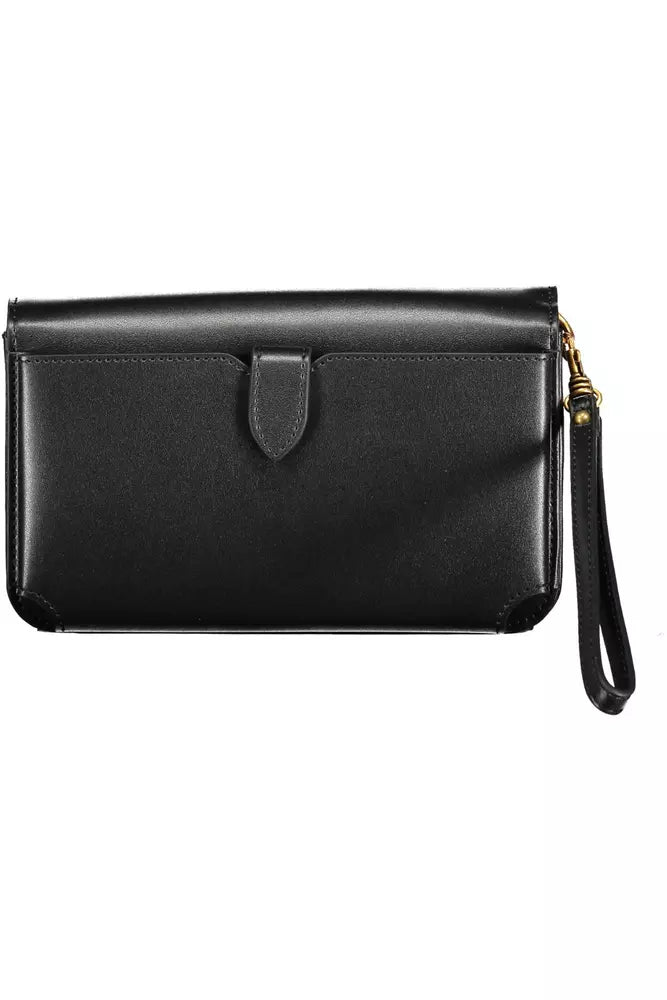 Chic Black Multi-Compartment-Brieftasche