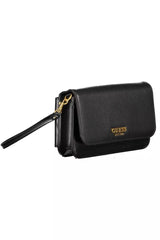 Chic Black Multi-Compartment-Brieftasche