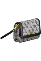 Elegant Black Multi-Compartment Wallet