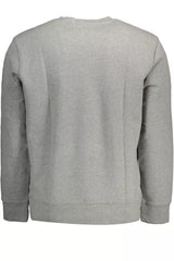 Chic Grey Longleved Logo Sweatshirt