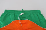 Mehrfarbig gedruckte Swimshorts -Boxer