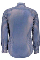 Elegant Slim Fit Long Sleeve Button-Down-Shirt