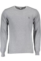 Eleganter schlanker Fit -Pullover mit Kontrastdetails