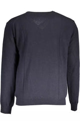 Eleganter V-Ausschnitt Wollmischpullover