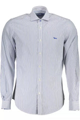 Elegant White Organic Cotton Shirt for Men