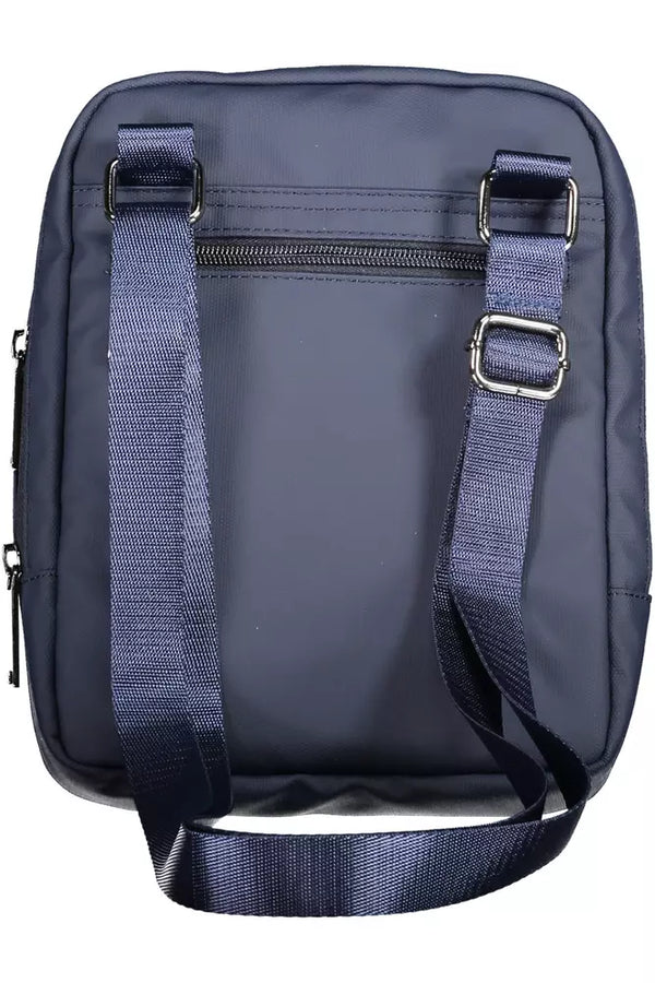 Sac à bandoulière bleu élégant avec compartiment pour ordinateur portable