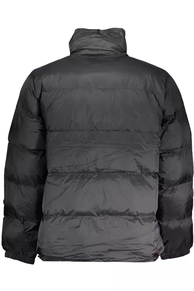 Schlanke schwarze langärmelige Gelegenheitsjacke