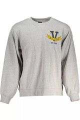 Sweat-shirt Broidered Grey Grey confortable