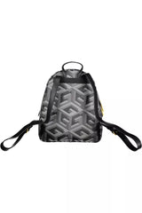 Mochila de polietileno negro elegante