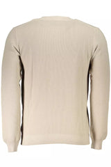 Pull en coton biologique beige chic