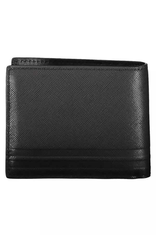 Black Leather Mens Wallet