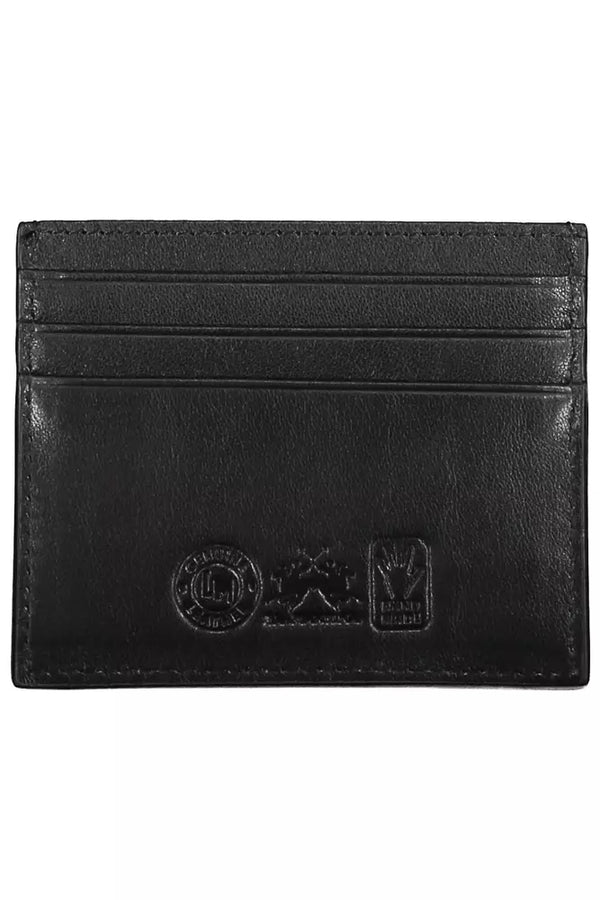 Black Leather Men Wallet