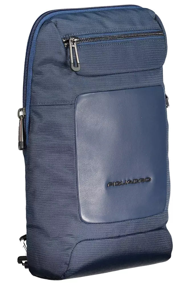 Borsa a tracolla blu chic ecologica