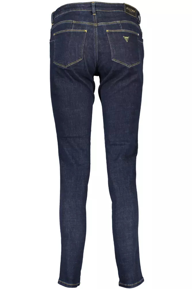 Denim riciclato di medio rischio magro chic