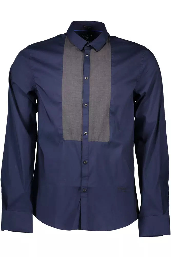 Camisa de manga larga elegante Fit Slim Fit