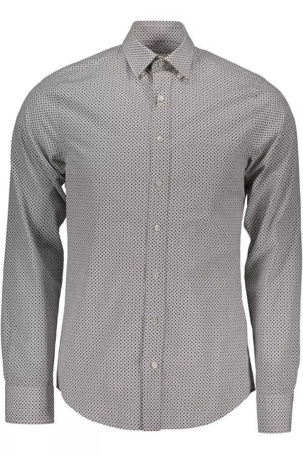 Elegantes Langarm-Button-Down-Shirt