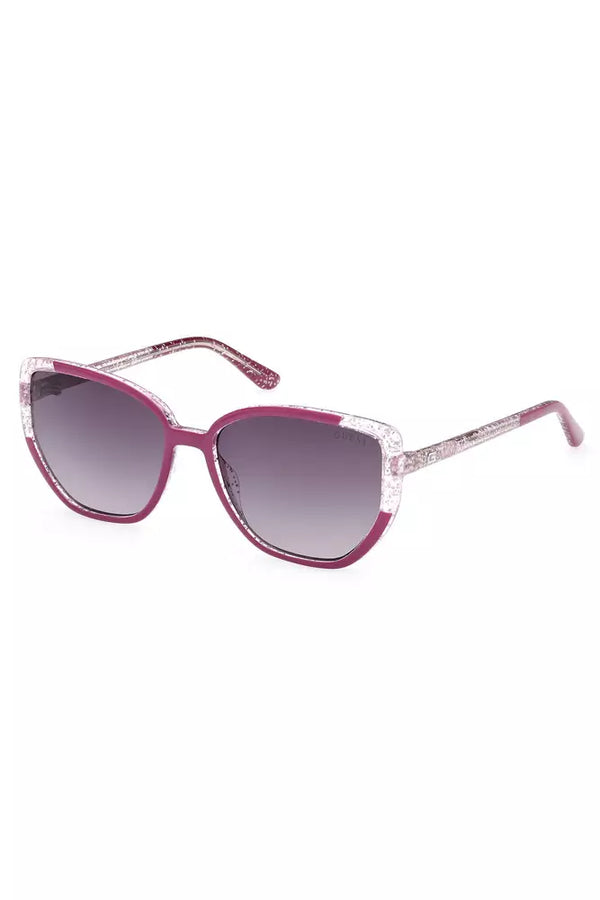 Chic Purple Square Frame Sonnenbrille