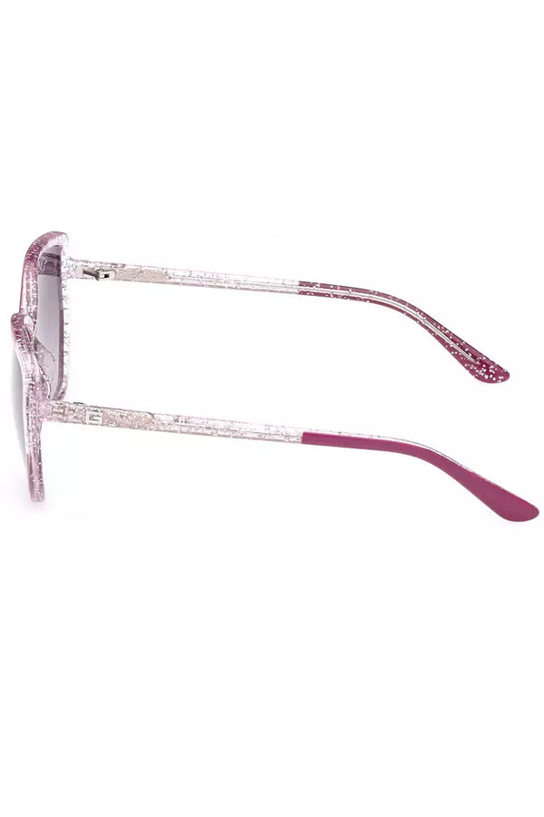 Chic Purple Square Frame Sunglasses