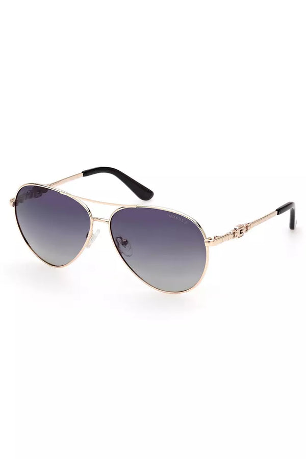 Chic Teardrop Metal Frame Sonnenbrille