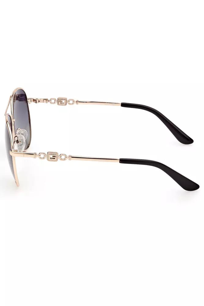 Chic Teardrop Metal Frame Sonnenbrille