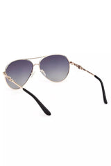 Chic Teardrop Metal Frame Sonnenbrille