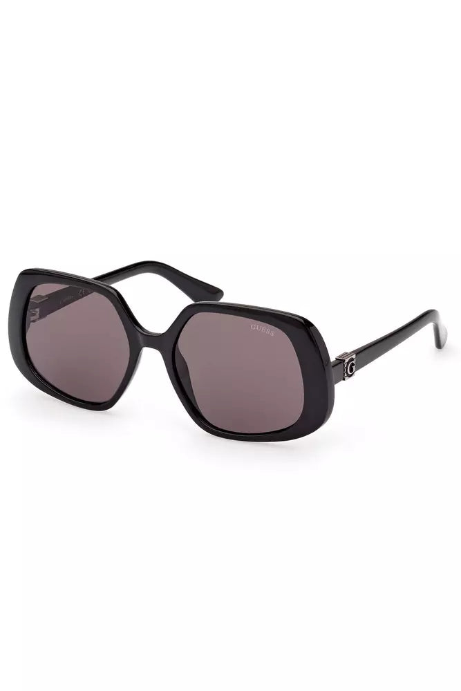 Chic Black Square Frame Glasses