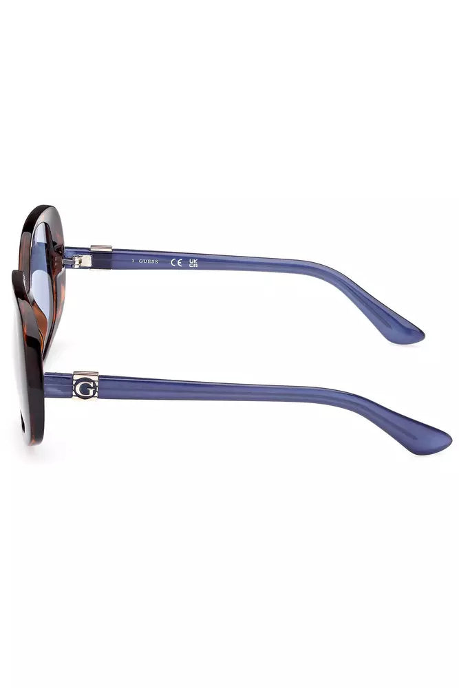 Chic Square Objektiv Sonnenbrille in Braun