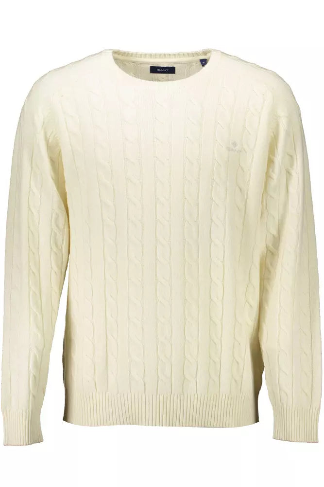 Pull en laine blanc élégant