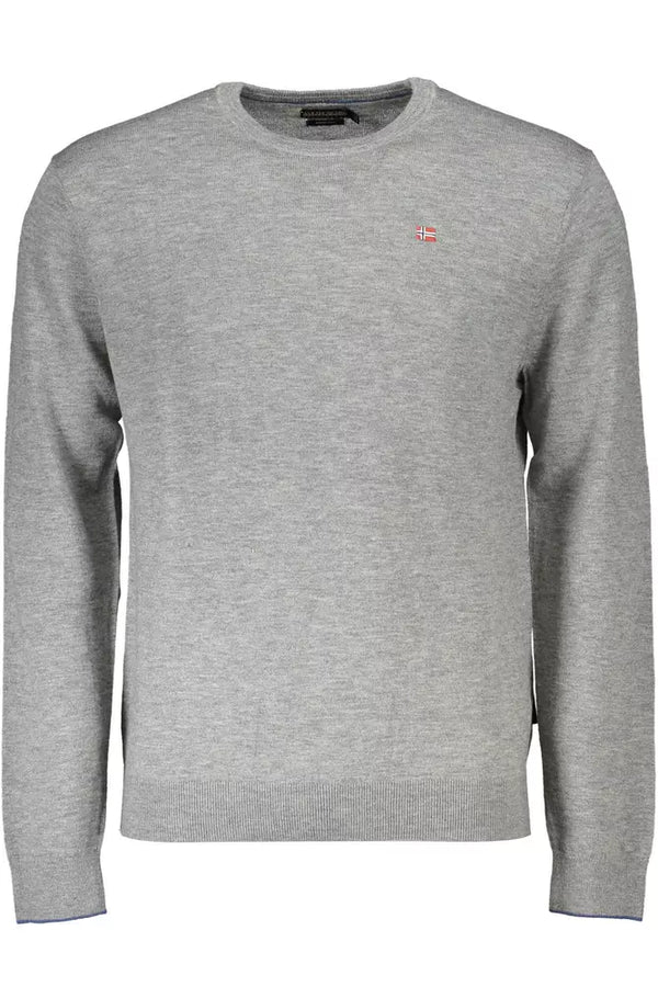 Eleganter Wollsticktepullover