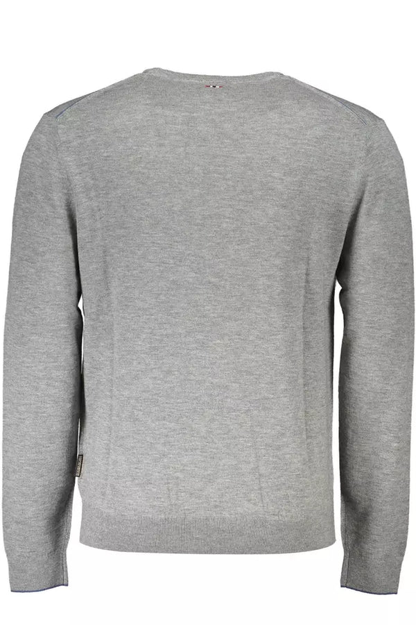 Eleganter Wollsticktepullover