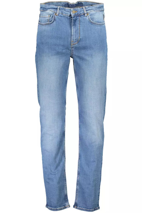 Chic hellblau regulärer Fit Denim