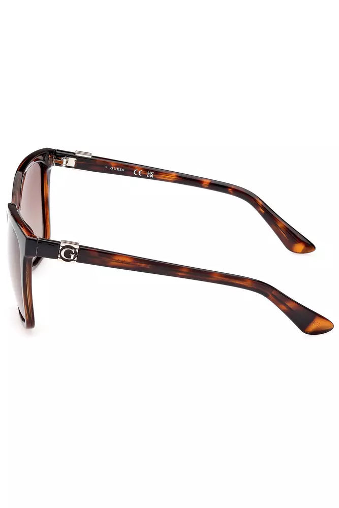 Chic Brown Square Frame Glasses