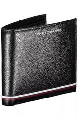 Elegant Black Leather Bifold Wallet