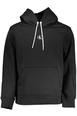 Sleek Hooded Sweatshirt with Contrasting Details