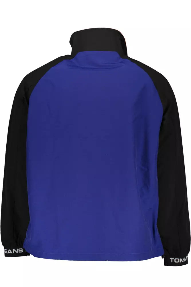 Sophisticated Blue Recycled Nylon Jacket