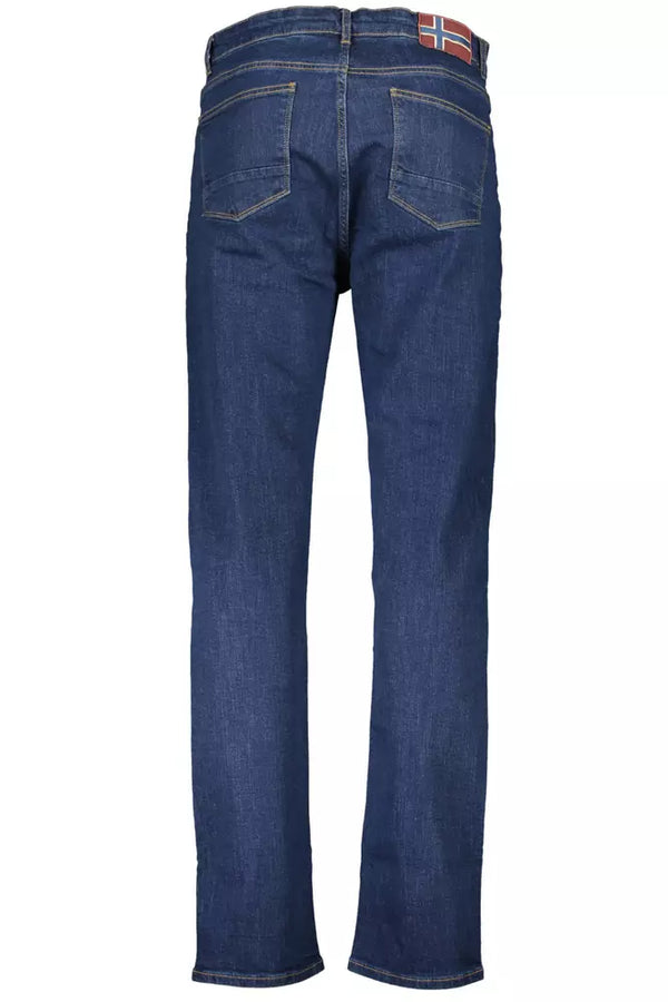 Chic reguläre Fit 5-Pocket-Designerjeans