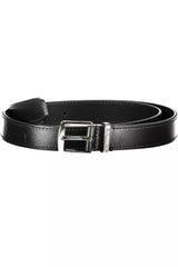 Black Leather Women Belt