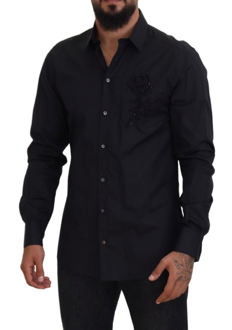 Shirt de robe formelle élégante Slim Fit