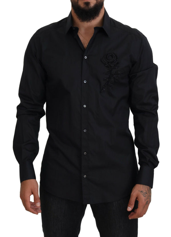 Shirt de robe formelle élégante Slim Fit