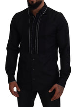 Elegante camicia da smoking slim in forma