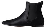 Elite italienische Leder -Chelsea -Stiefel