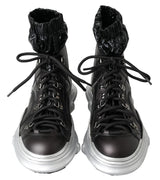 Bottoir de sneaker Black High Top