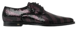 Eleganti scarpe derby abbellite con paillettes