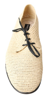 Scarpe da uomo casual del derby beige chic