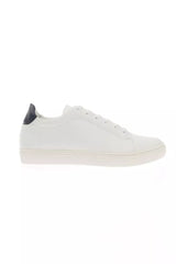 Eleganti sneaker in pelle monocolore