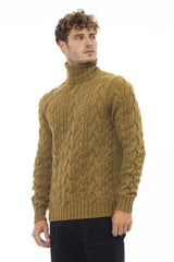 Eleganter Wollpullover-Rollkragenpullover-Pullover