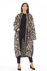 Σκανδιναβική διπλή Jacquard Elegance Coat